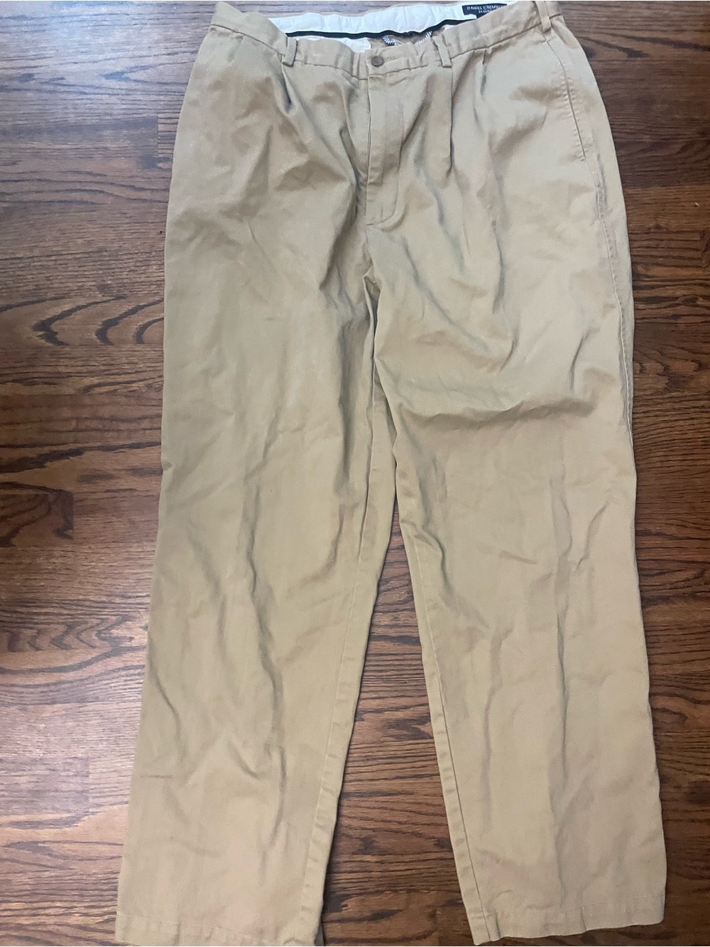Daniel Cremieux Men's Khaki Chino Pants - Light Tan